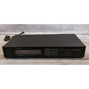 Sherwood TD120B AM FM Digital Synthesizer Quartz Lock Tuner Vintage 1980s Used